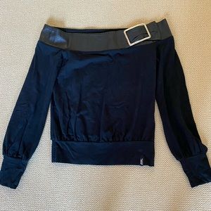 Miss Sixty top in black size Small made in Italy